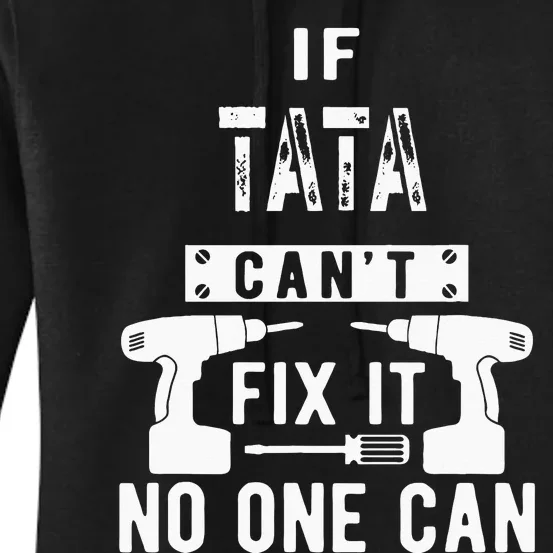 If Tata Cant Fix It No One Can Spain Spanish Grandpa Women's Pullover Hoodie