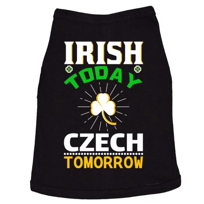 Irish Today Czech Tomorrow Doggie Tank