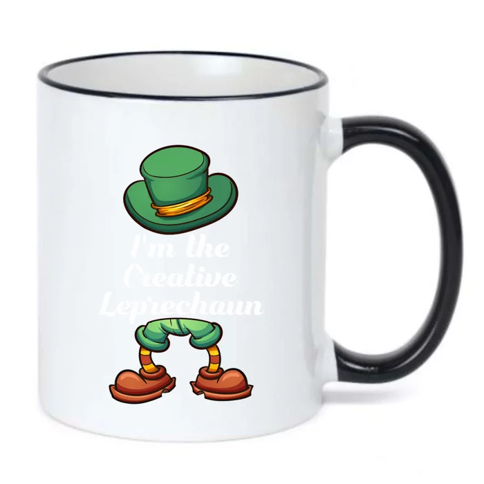 I'm The Creative Leprechaun Group Matching St Patricks Day Cool Gift Black Color Changing Mug