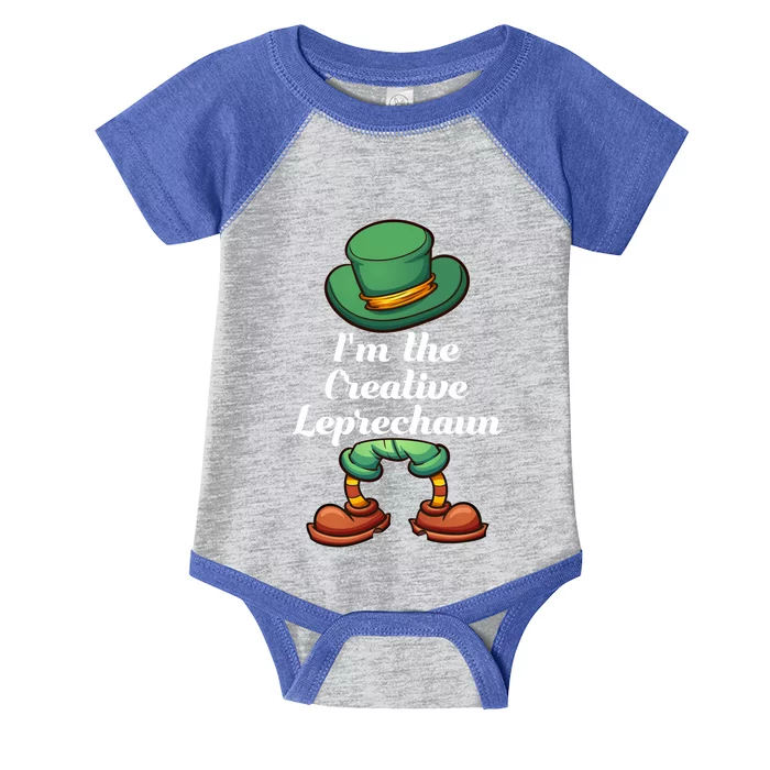 I'm The Creative Leprechaun Group Matching St Patricks Day Cool Gift Infant Baby Jersey Bodysuit