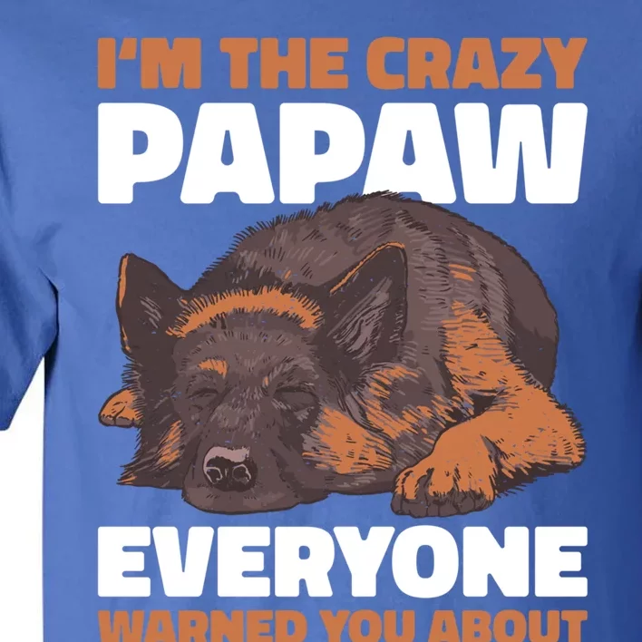 I'm The Crazy Papaw Everyone Warned You For Father's Day Great Gift Tall T-Shirt