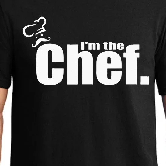 I'm The Chef Funny Cook Chef Cooking Chef Chef's Hat Pajama Set