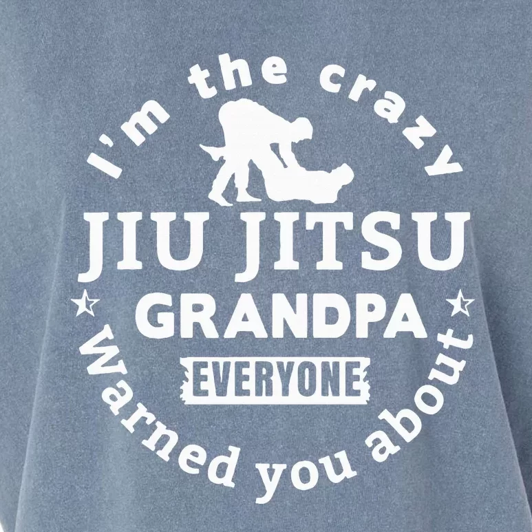 IM The Crazy Jiu Jitsu Grandpa Everyone Garment-Dyed Women's Muscle Tee