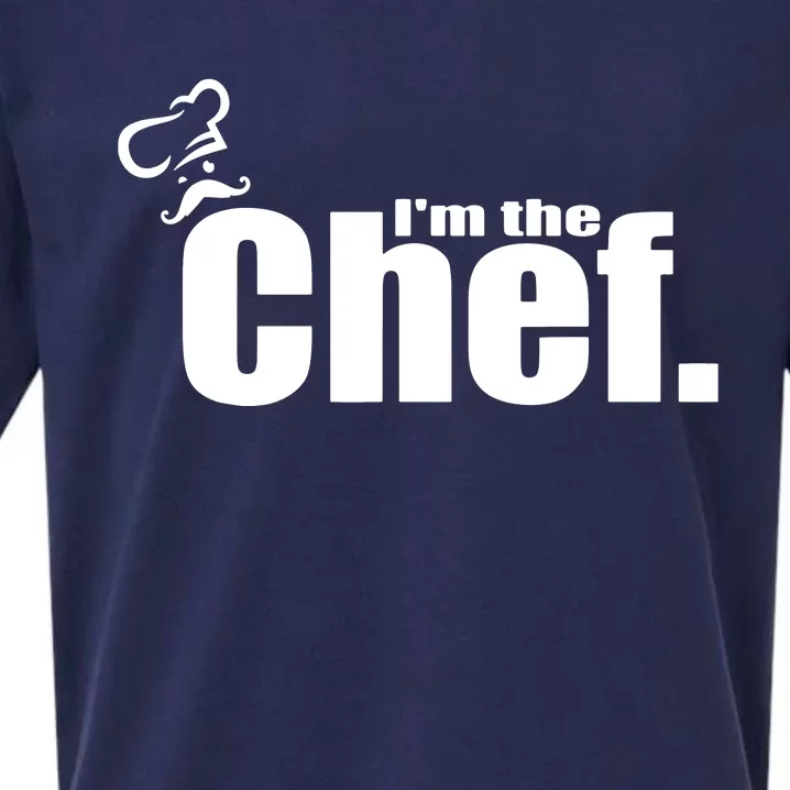 Im The Chef Funny Cook Chef Cooking Chef Chefs Hat Sueded Cloud Jersey T-Shirt