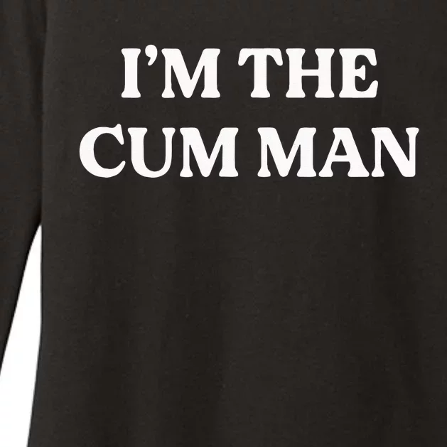 Im The Cum Man Womens CVC Long Sleeve Shirt