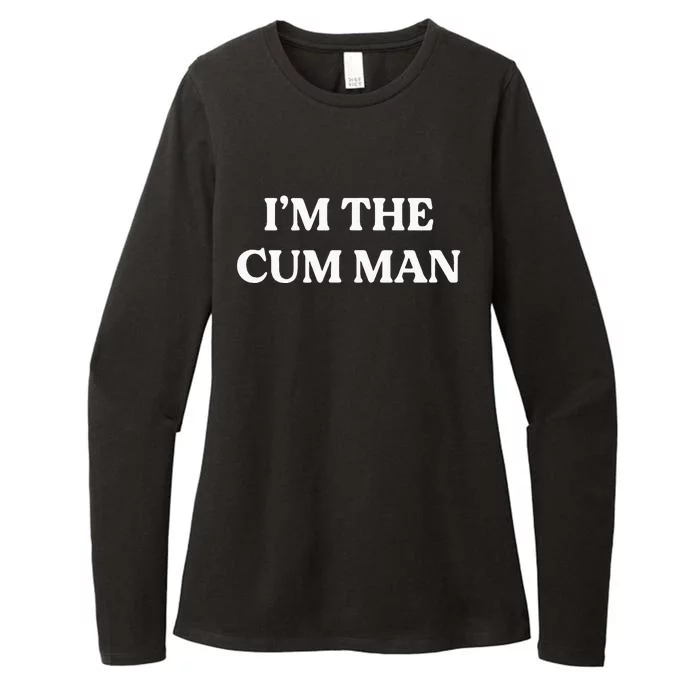 Im The Cum Man Womens CVC Long Sleeve Shirt