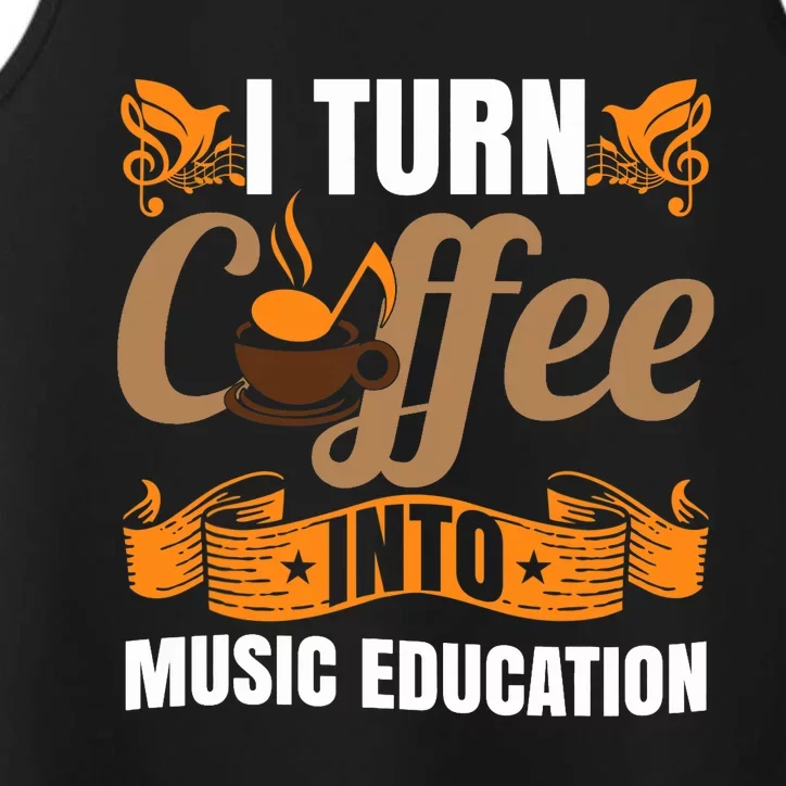 I Turn Coffee Into Music Education | Music Teacher Funny Performance Tank