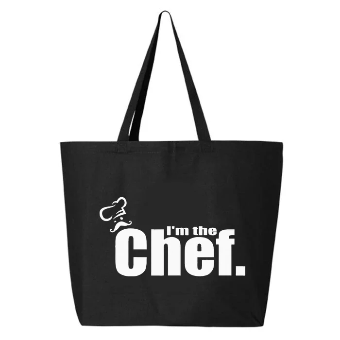 I'm The Chef Funny Cook Chef Cooking Chef Chef's Hat 25L Jumbo Tote