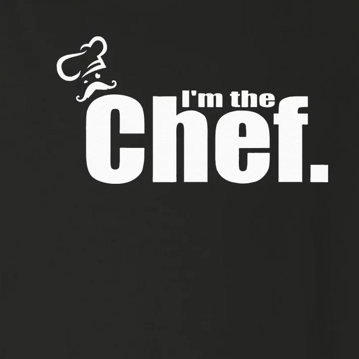 I'm The Chef Funny Cook Chef Cooking Chef Chef's Hat Toddler Long Sleeve Shirt