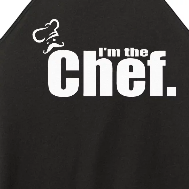 I'm The Chef Funny Cook Chef Cooking Chef Chef's Hat Women’s Perfect Tri Rocker Tank