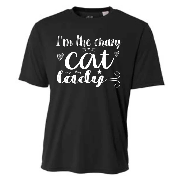 I'm The Crazy Cat Lady Cooling Performance Crew T-Shirt