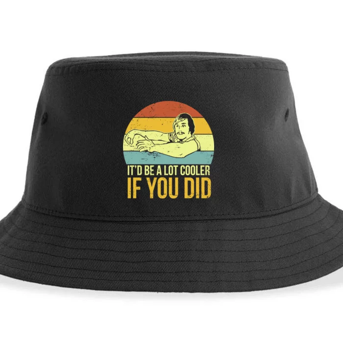 It'd Be A Lot Cooler If You Did Sustainable Bucket Hat