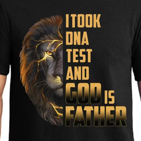 I Took DNA Test God Is My Father Father's Day Christian Pajama Set