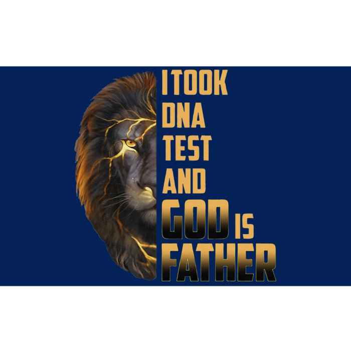 I Took DNA Test God Is My Father Father's Day Christian Bumper Sticker