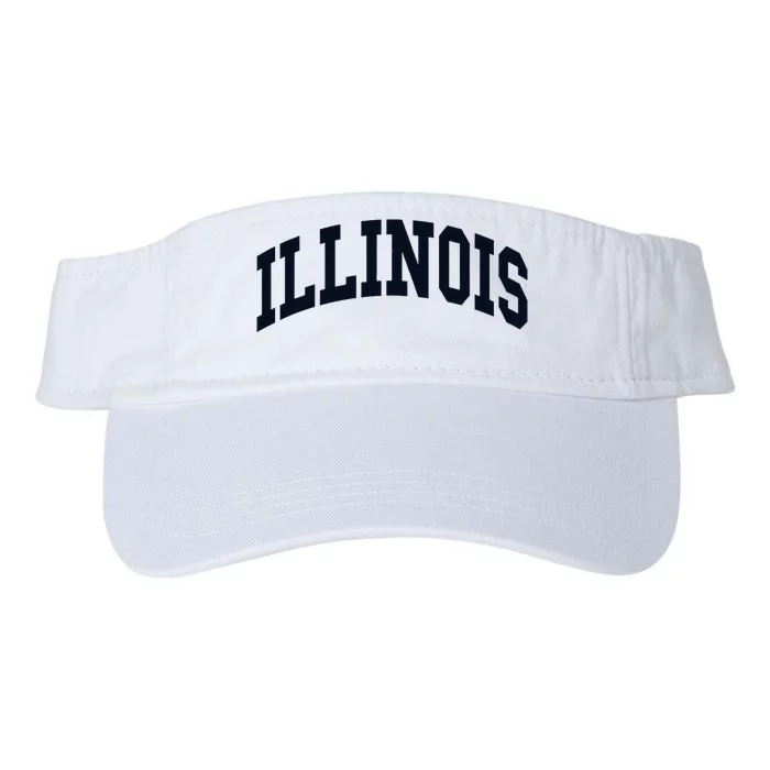 Illinois Throwback Design Classic Valucap Bio-Washed Visor