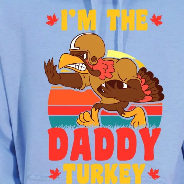 I'm The Daddy Turkey Thanksgiving Matching Family Costume Unisex Surf Hoodie