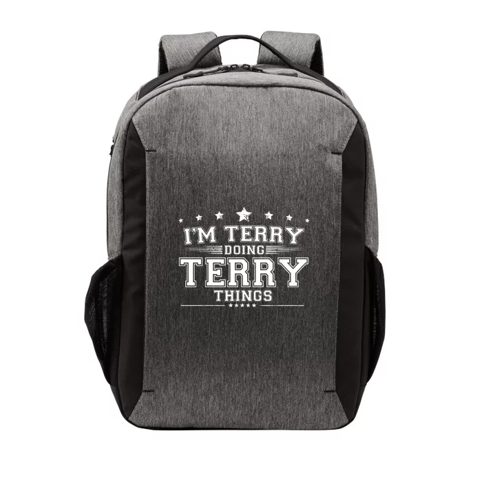 Im Terry Doing Terry Things Vector Backpack