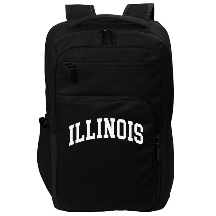 Illinois Throwback Design Classic Impact Tech Backpack