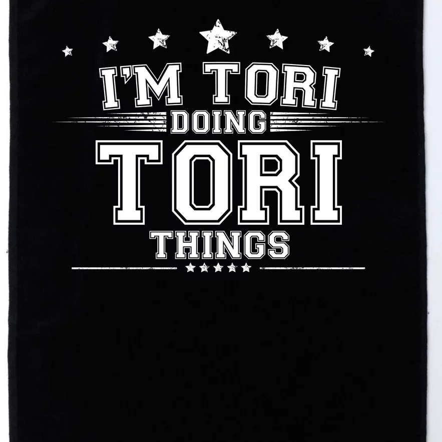 Im Tori Doing Tori Things Platinum Collection Golf Towel