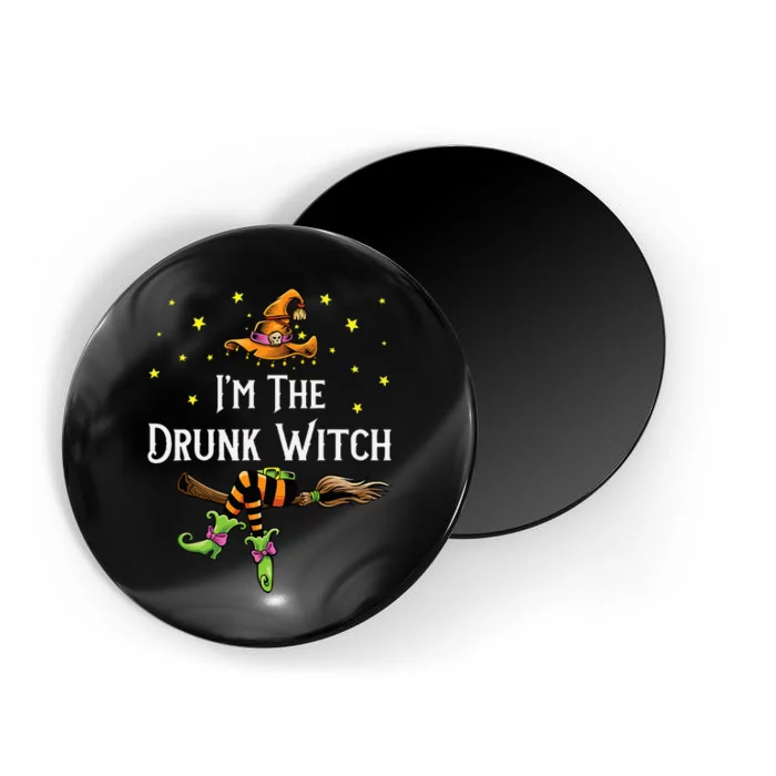 Im the Drunk Witch Halloween Matching Group Costume Magnet