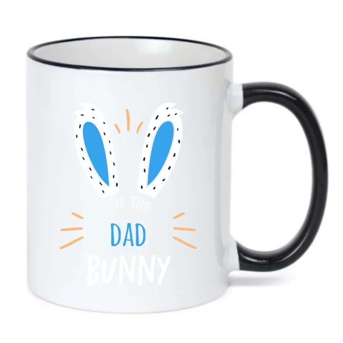 I'm The Dad Bunny Matching Family Easter Sunday Gift Black Color Changing Mug