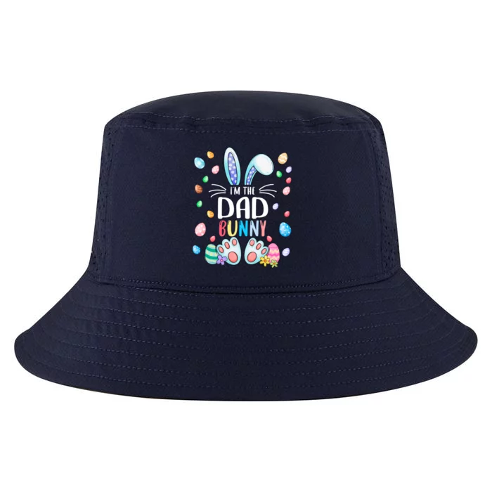 I'm The Dad Bunny Ears Easter Day Family Matching Cool Gift Cool Comfort Performance Bucket Hat