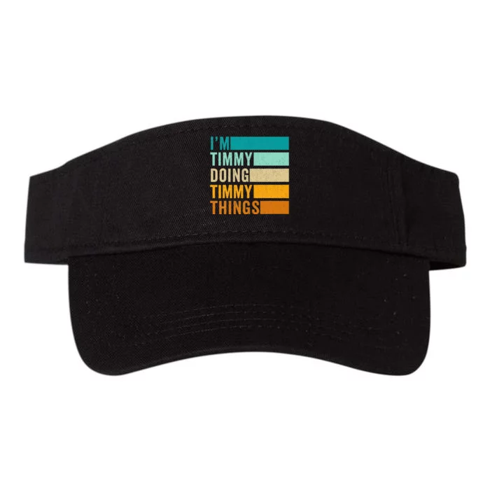 Im Timmy Doing Timmy Things Valucap Bio-Washed Visor