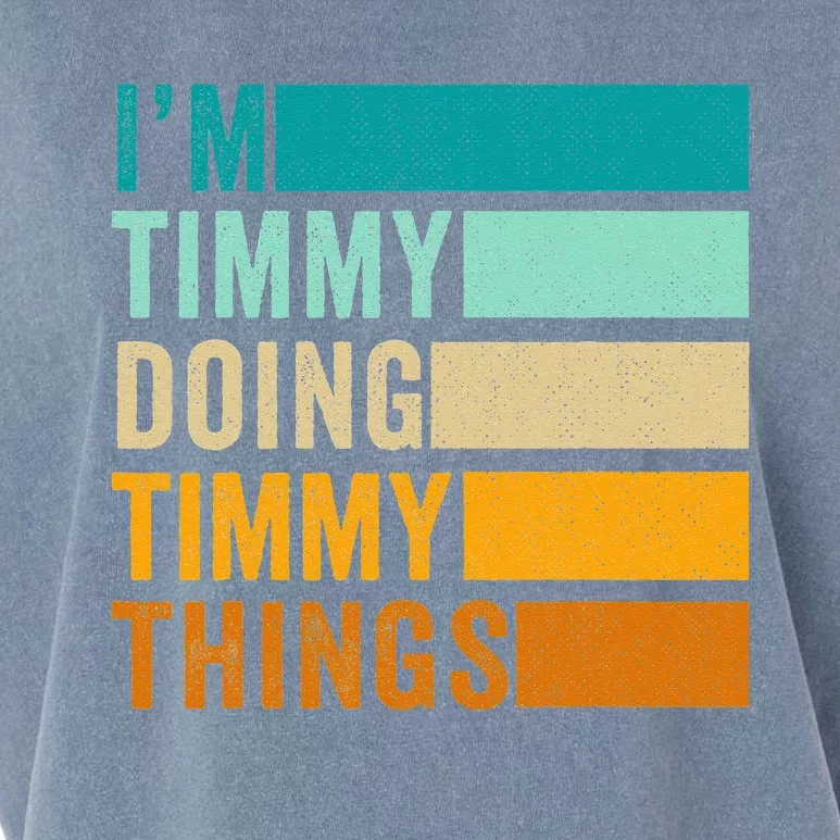 Im Timmy Doing Timmy Things Garment-Dyed Women's Muscle Tee