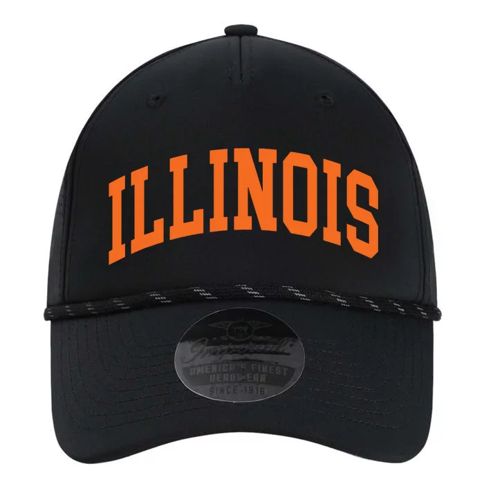 Illinois Throwback Design Classic Performance The Dyno Cap