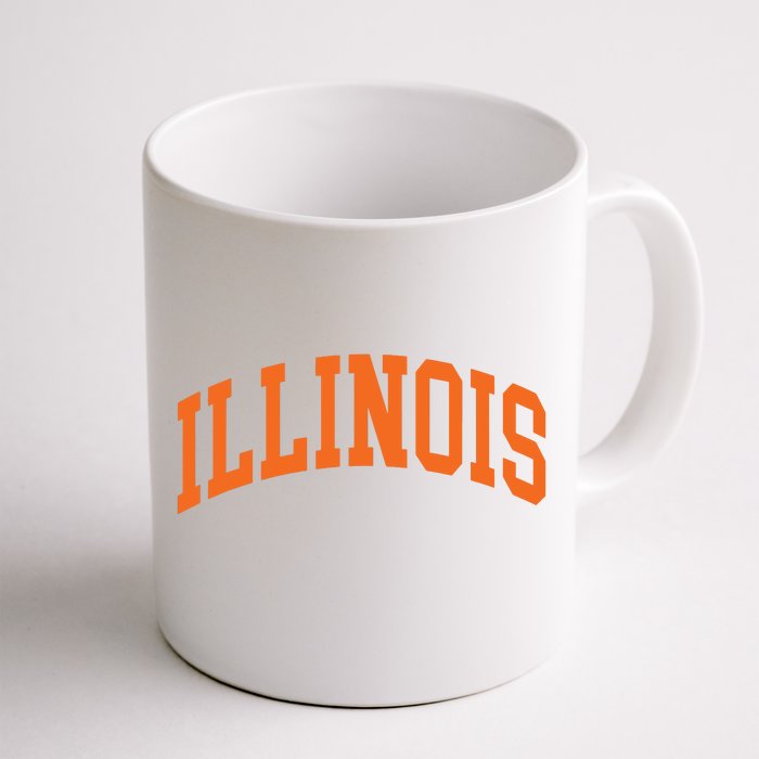 Illinois Throwback Design Classic Front & Back Coffee Mug