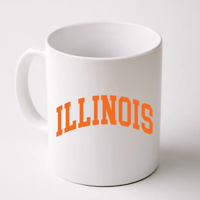 Illinois Throwback Design Classic Front & Back Coffee Mug