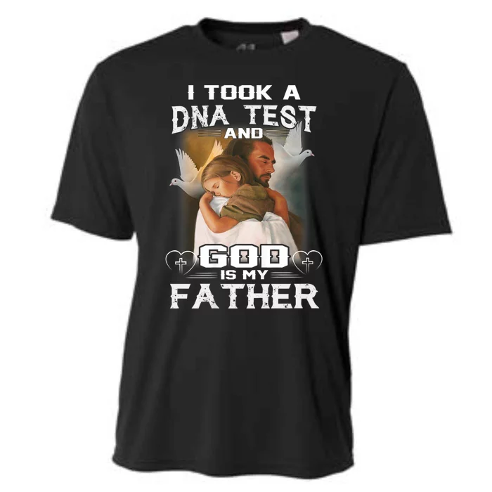 I Took Dna Test And God Is My Father Cooling Performance Crew T-Shirt