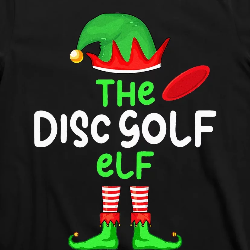 I'm The Disc Golf Elf Christmas Family Matching Pajama T-Shirt