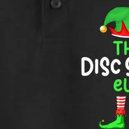 I'm The Disc Golf Elf Christmas Family Matching Pajama Dry Zone Grid Performance Polo