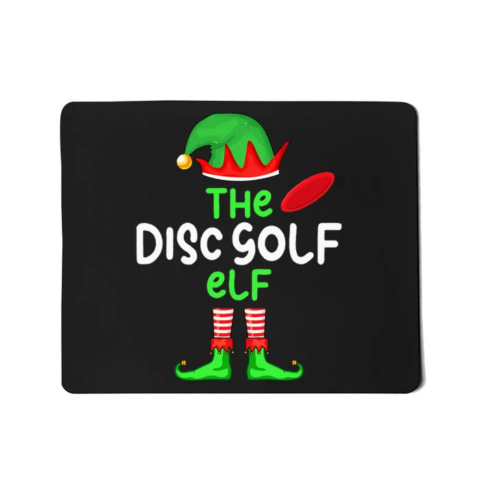 I'm The Disc Golf Elf Christmas Family Matching Pajama Mousepad