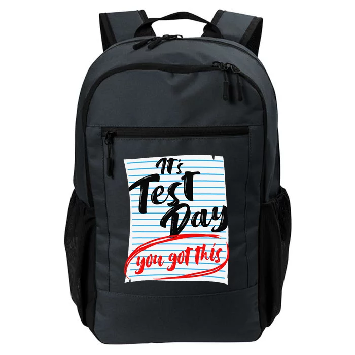 ItS Test Day You Got This Teacher Testing Daily Commute Backpack