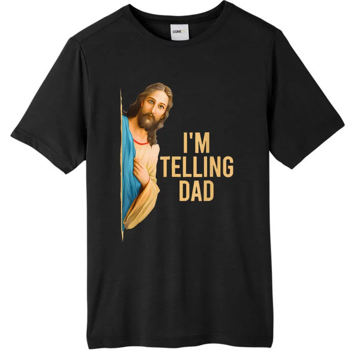 IM Telling Dad Jesus Meme ChromaSoft Performance T-Shirt