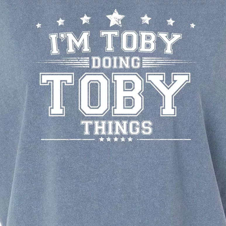 Im Toby Doing Toby Things Garment-Dyed Women's Muscle Tee