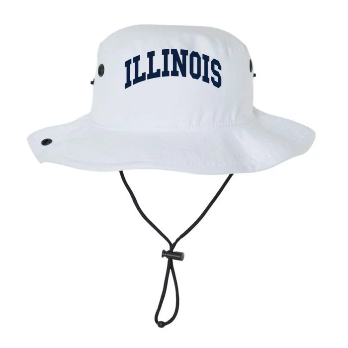 Illinois Throwback Design Classic Legacy Cool Fit Booney Bucket Hat