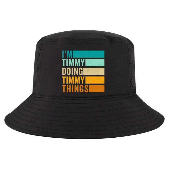 Im Timmy Doing Timmy Things Cool Comfort Performance Bucket Hat