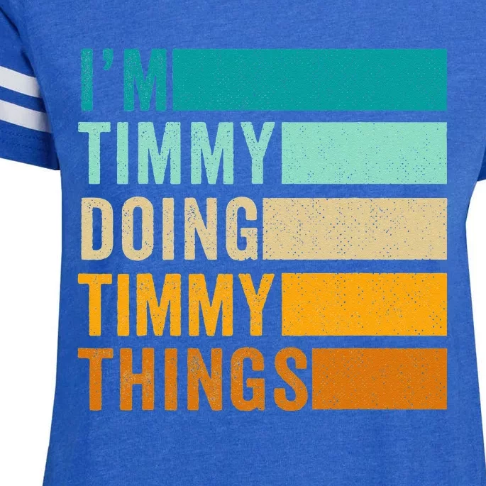 Im Timmy Doing Timmy Things Enza Ladies Jersey Football T-Shirt