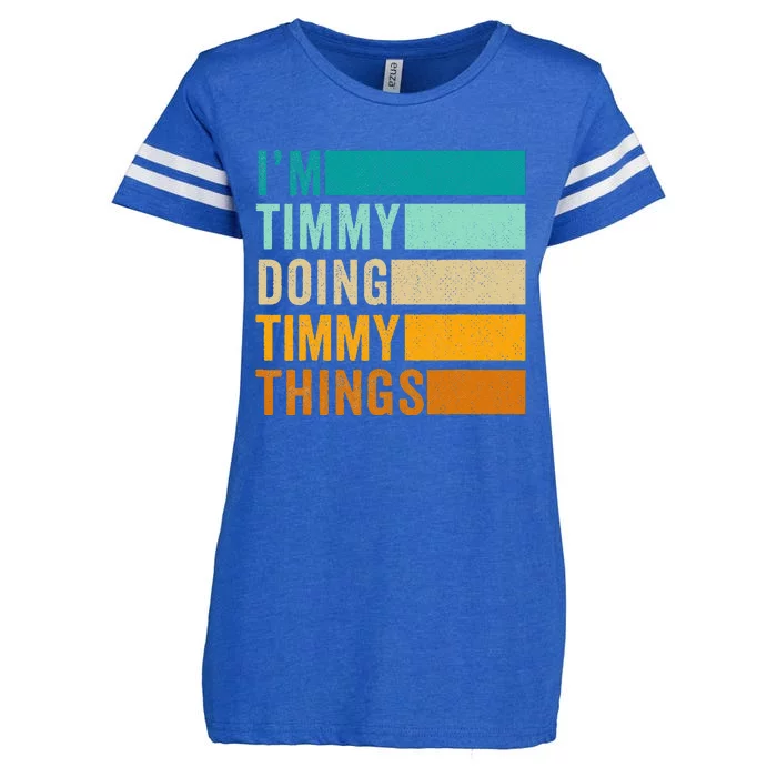 Im Timmy Doing Timmy Things Enza Ladies Jersey Football T-Shirt