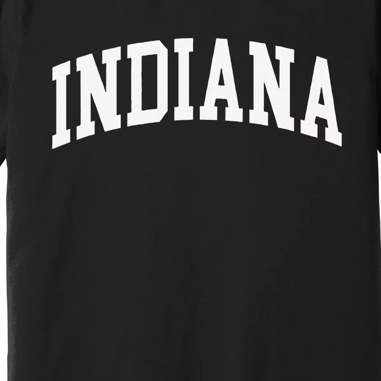 Indiana Throwback Design Classic Premium T-Shirt