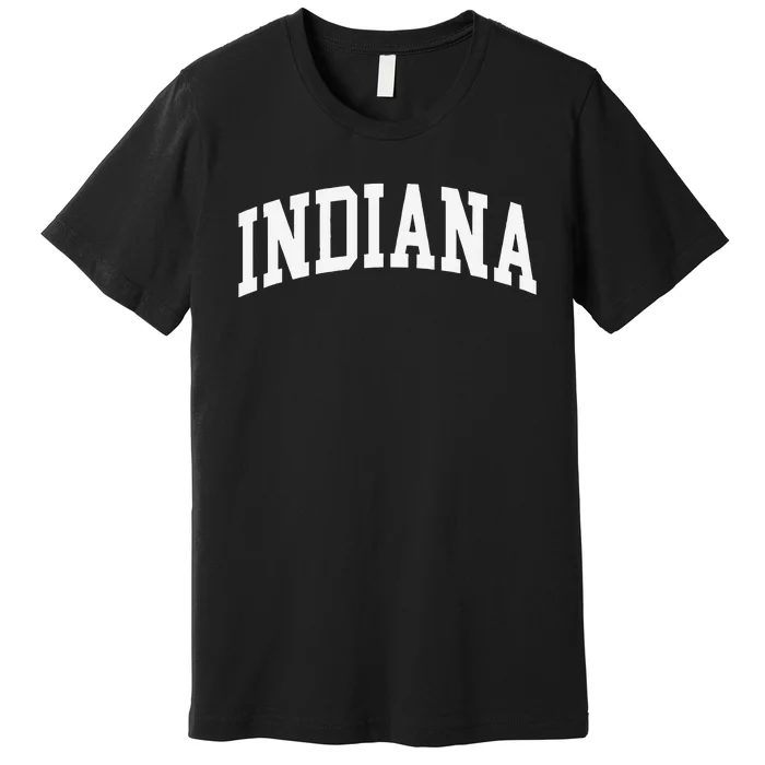 Indiana Throwback Design Classic Premium T-Shirt