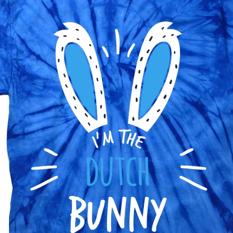 I'm The Dutch Bunny Ears Netherlands Easter Sunday Gift Tie-Dye T-Shirt