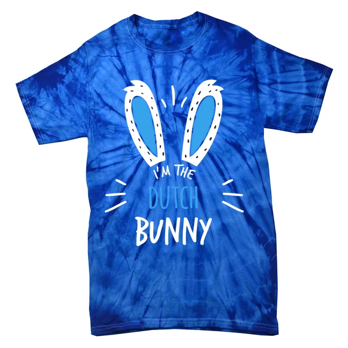 I'm The Dutch Bunny Ears Netherlands Easter Sunday Gift Tie-Dye T-Shirt