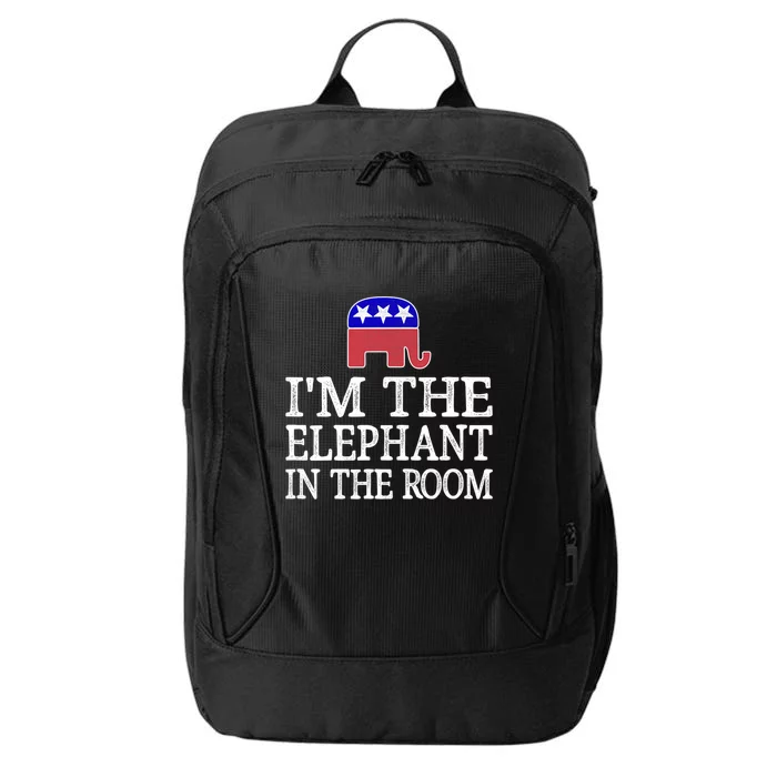 I'm The Elephant In The Room Republican Conservative City Backpack