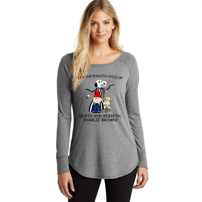 Its The Endless Cycle Of Death And Rebirth Women's Perfect Tri Tunic Long Sleeve Shirt