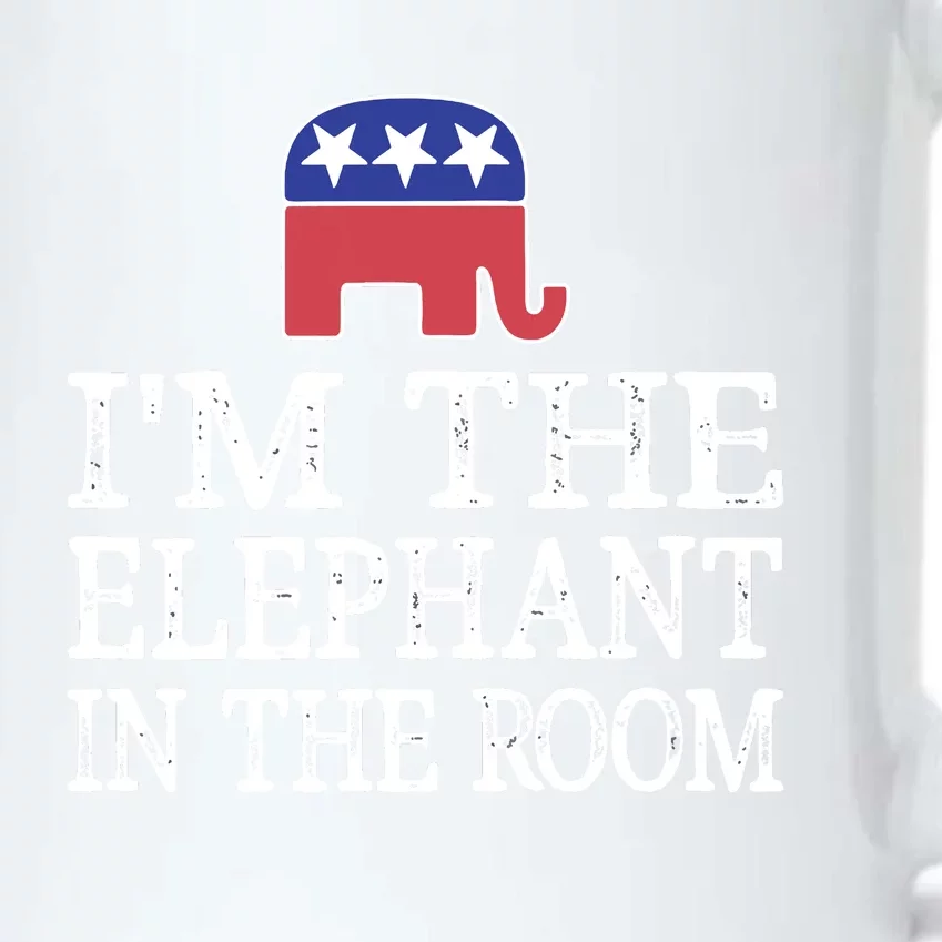 Im The Elephant In The Room Republican Conservative Black Color Changing Mug