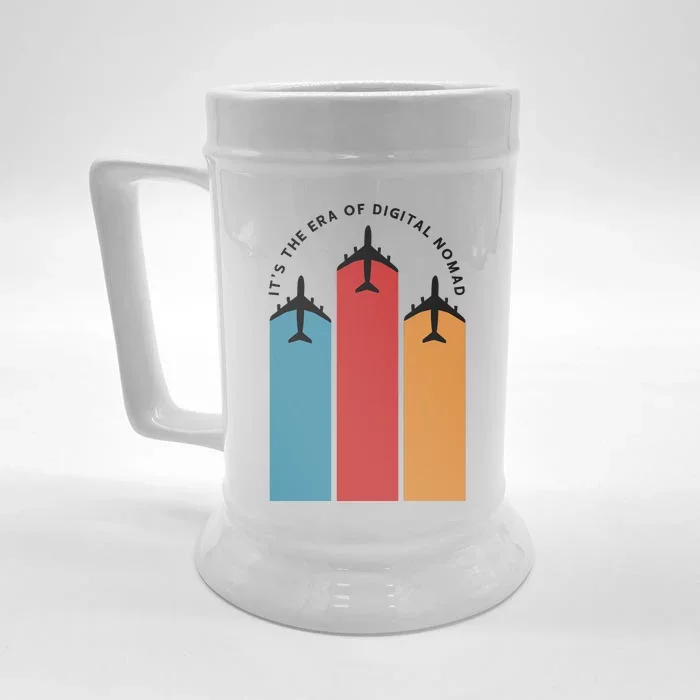 Its The Era Of Digital Nomad Front & Back Beer Stein